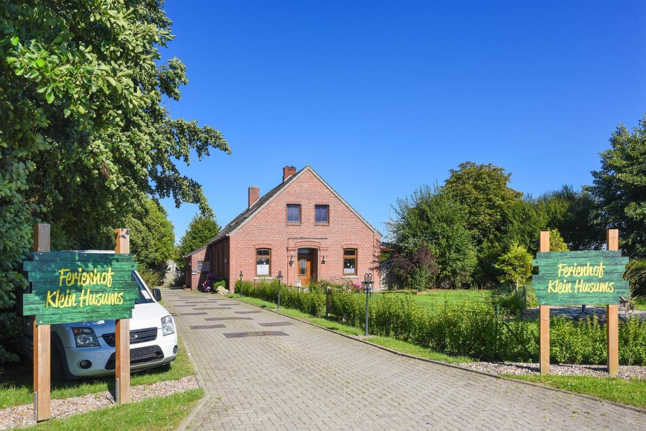 Ferienwohnungen Auf Dem Ferienhof Klein Husums Werdum Dış mekan fotoğraf